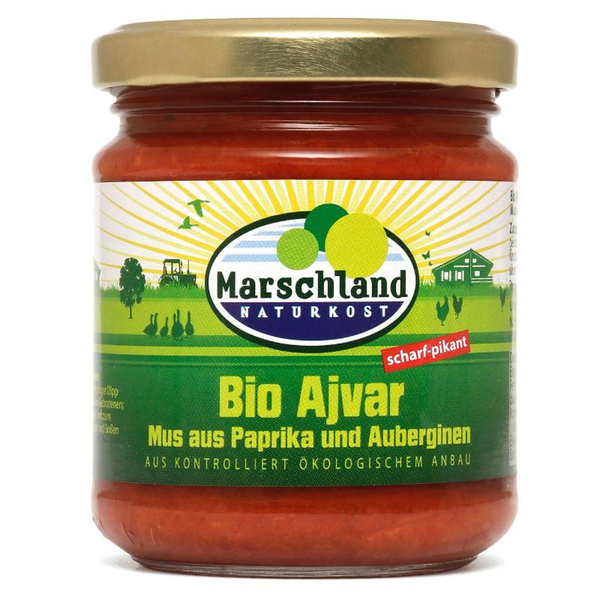 Produktfoto zu Ajvar scharf 200g