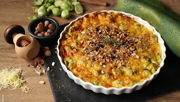 Rosenkohlgratin