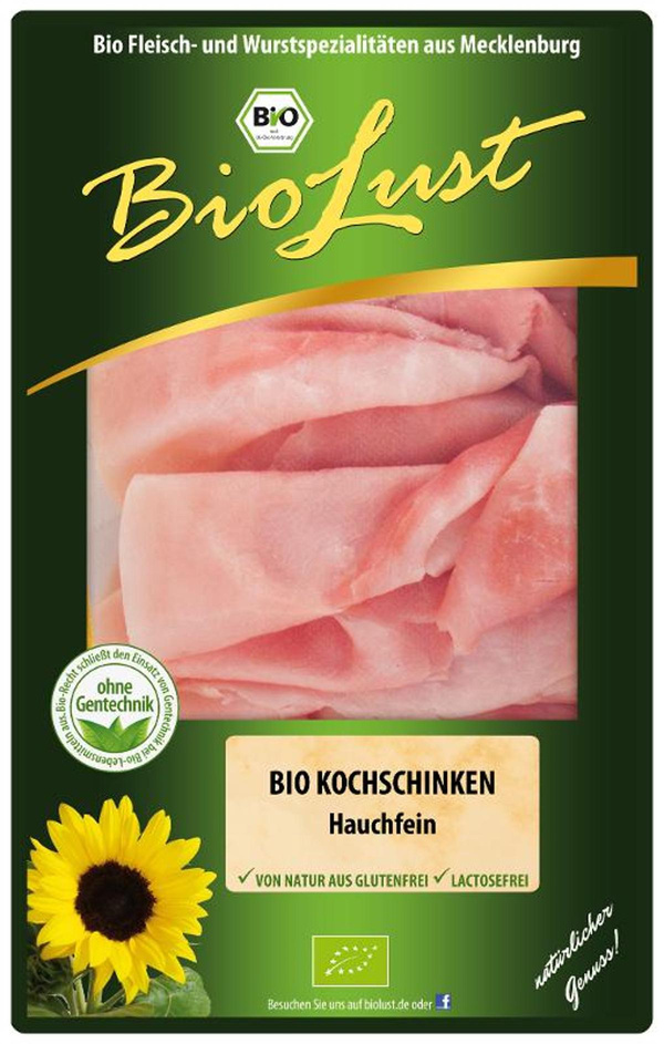 Produktfoto zu Kochschinken, hauchfein geschnitten