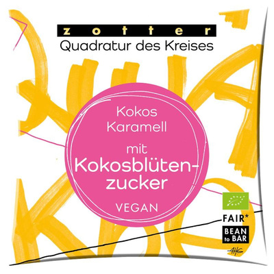 Produktfoto zu Quadratur des Kreises - Kokos Karamell mit Kokosblütenzucker