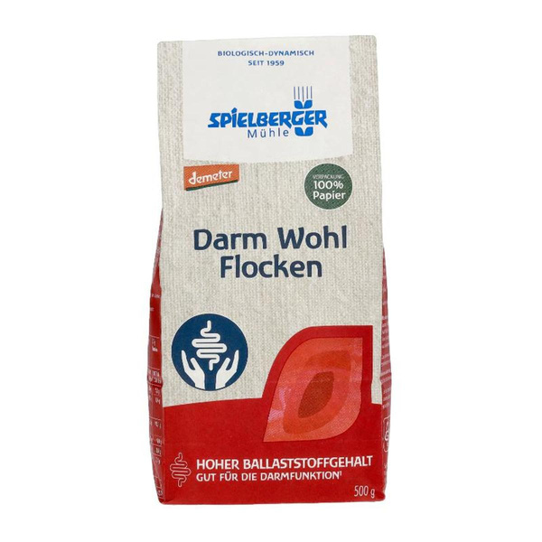 Produktfoto zu Darm Wohl Flocken, Flockenmischung mit Roggenkleie