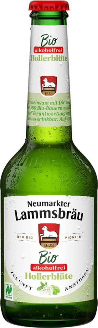 Produktfoto zu Lammsbräu Alkoholfrei & Hollerblüte  10 x 0,33l