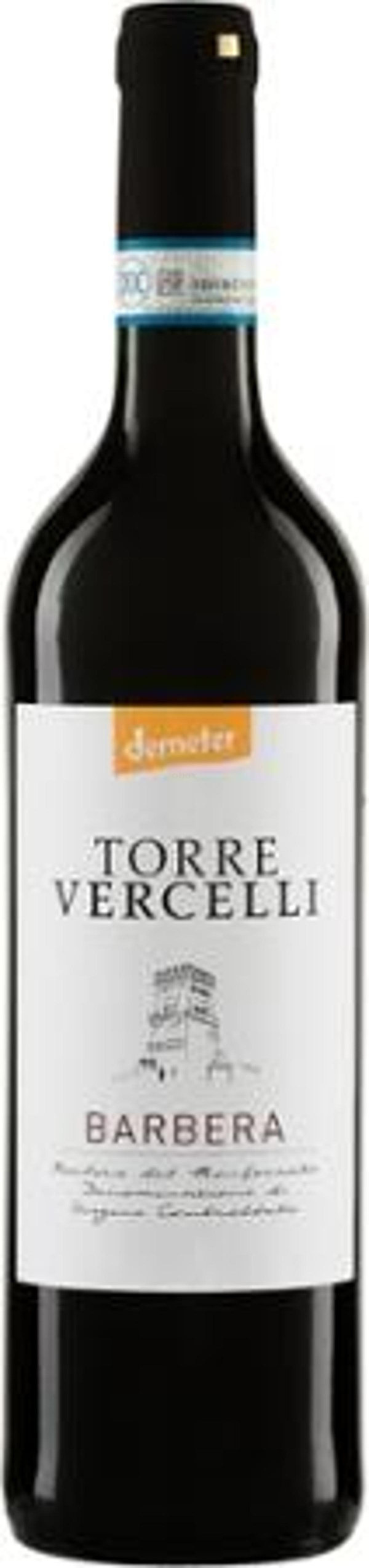 Produktfoto zu TORRE VERCELLI Barbera Demeter DOC, Rotwein trocken 0,75l