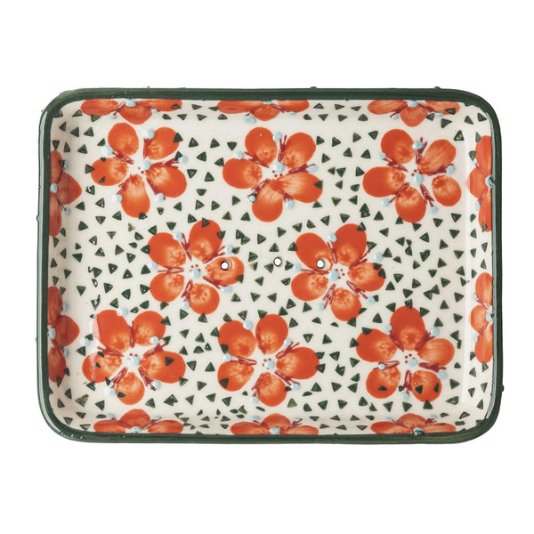 Produktfoto zu Seifenschale Flower rot