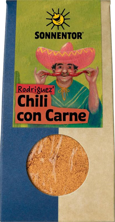 Produktfoto zu Rodriguez' Chili con Carne bio 40 g,