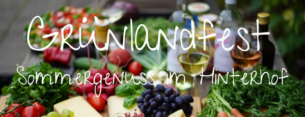 Plakatausschnitt Grünlandfest am 1. Juni 2024
