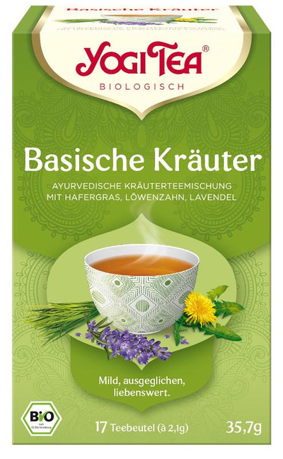 Produktfoto zu YOGI TEA Basische Kräuter (Btl je 2,1 g)