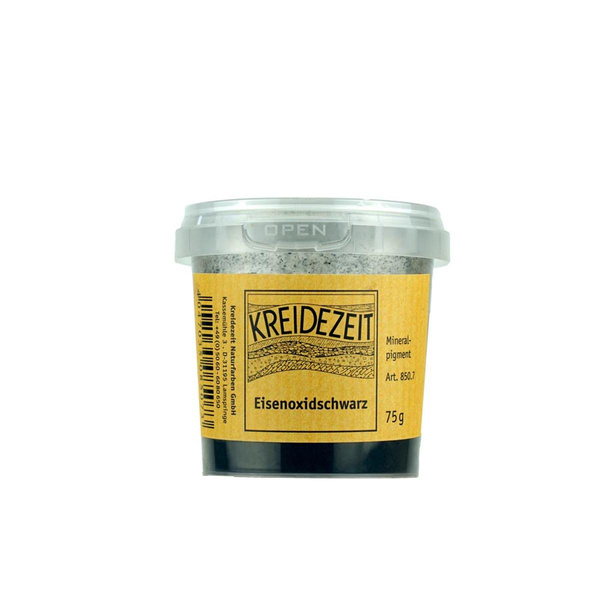 Produktfoto zu Eisenoxidschwarz 75g