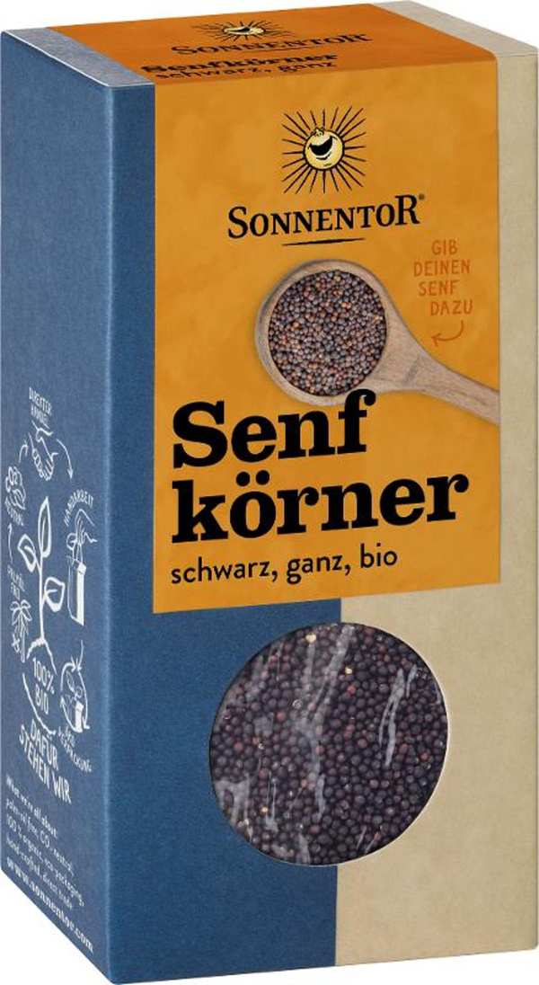 Produktfoto zu Senfkörner schwarz bio 80g