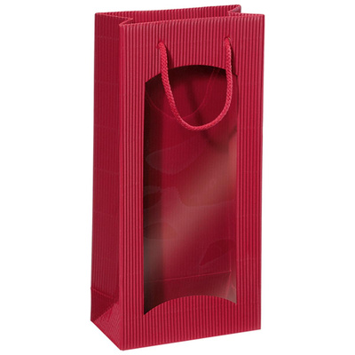 Produktfoto zu Tasche Wein bordeaux 2er