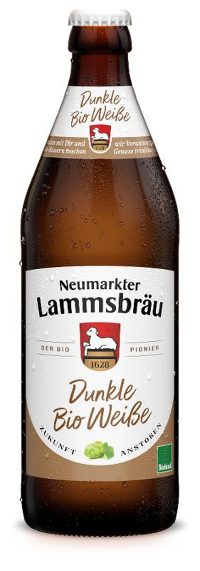 Produktfoto zu Lammsbräu Dunkle Weiße (dunkles Hefeweizen) 0,5l