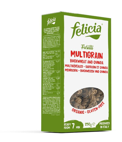 Produktfoto zu Fusilli Mehrkorn glutenfrei Felicia