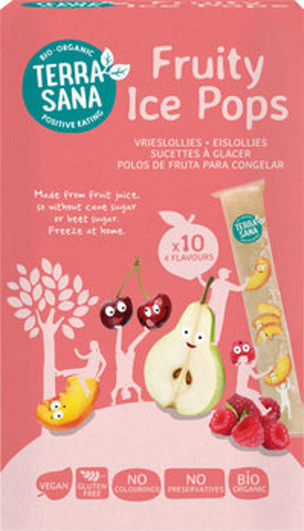 Produktfoto zu Fruity Ice Pops (Eislollies Frucht) 10 Stück