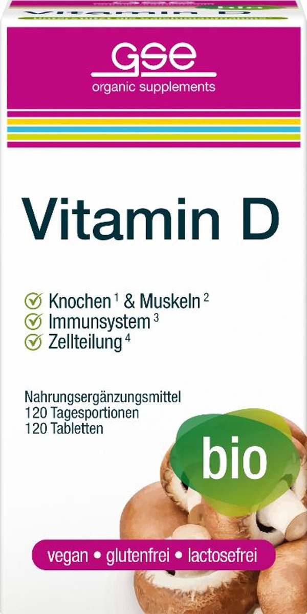 Produktfoto zu Vitamin D Compact 120Tabletten