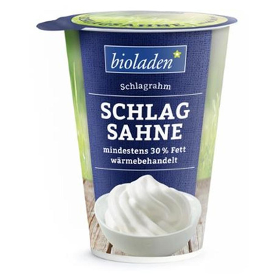 Produktfoto zu Schlagsahne 30%, 200g