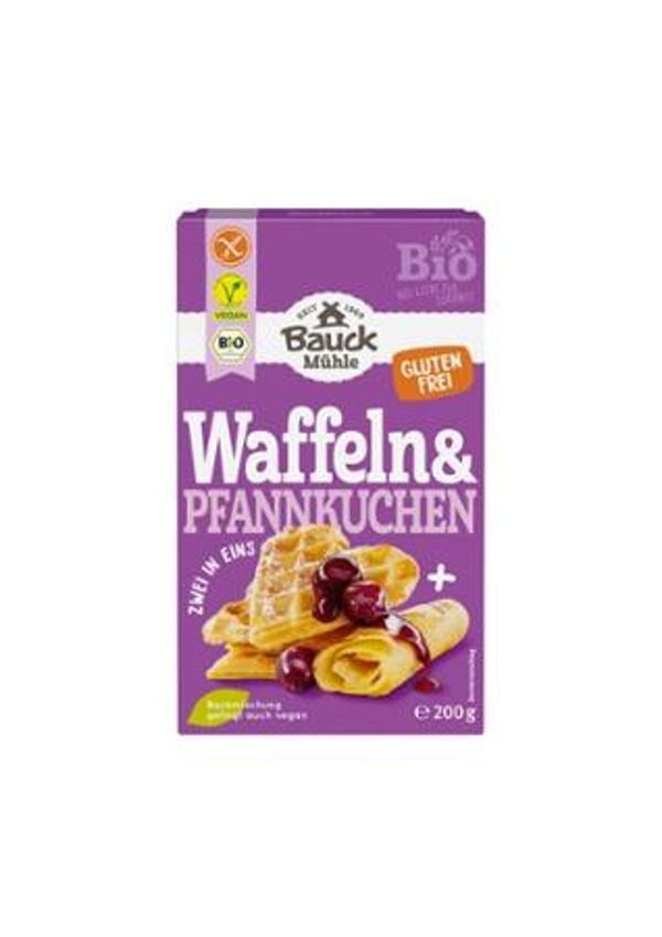 Produktfoto zu Waffeln & Pfannkuchen, glutenfrei, Fertigmischung