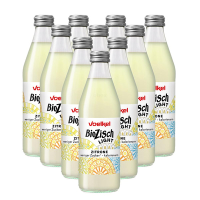 Produktfoto zu BioZisch leicht Zitrone naturtrüb 10x0,33l