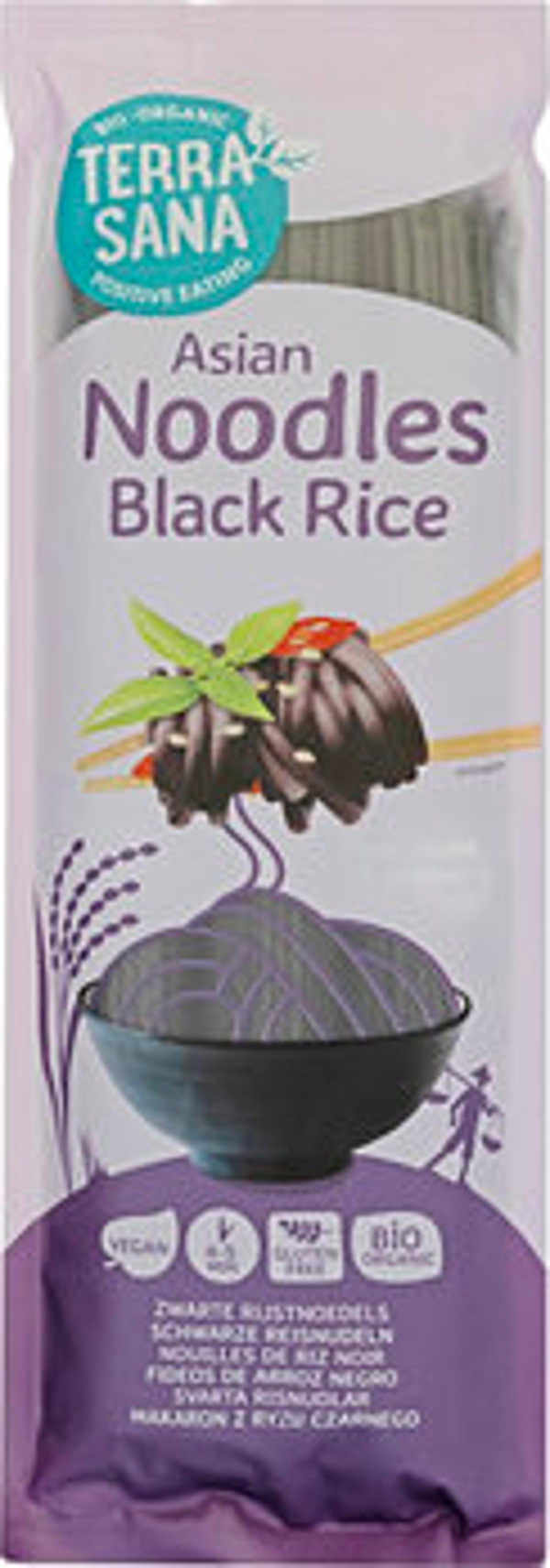 Produktfoto zu Schwarze Reisnudeln  250g