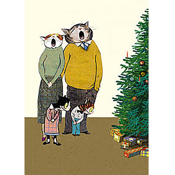 Produktfoto zu Postkarte Bescherung