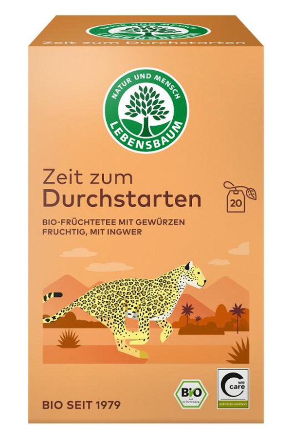 Produktfoto zu Zeit zum Durchstarten Früchtetee Gewürz