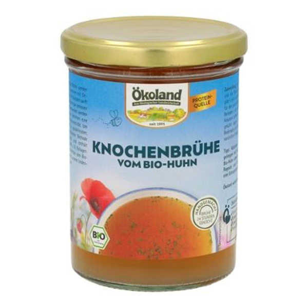 Produktfoto zu Knochenbrühe vom Huhn (Glas)
