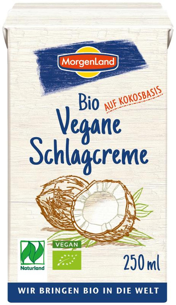 Produktfoto zu Vegane Schlagcreme auf Kokosbasis (Tetra)