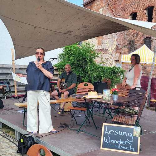 Grünlandfest Ankündigung Lesung Wandern im Nüscht