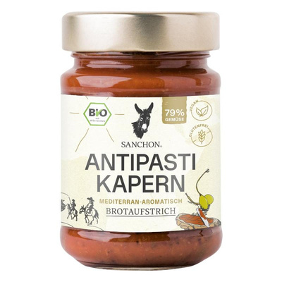 Produktfoto zu Brotaufstrich Antipasti Kapern 190g