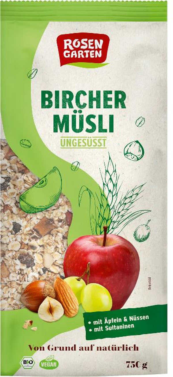 Produktfoto zu Bircher-Müsli ungesüsst 750g