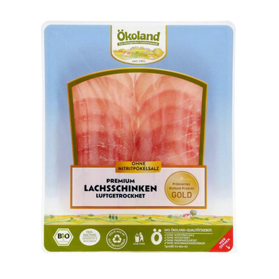 Produktfoto zu Premium-Lachsschinken, geschnitten 80g