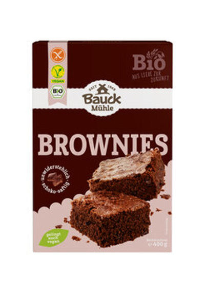 Produktfoto zu Brownies Backmischung -glutenfrei- 400g