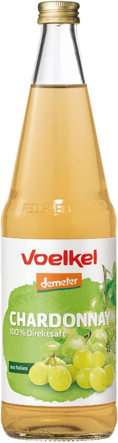 Produktfoto zu Chardonnay Traubensaft - 100% Direktsaft, 0,7l