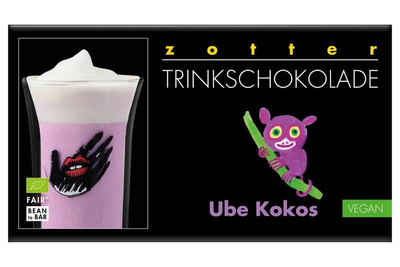 Produktfoto zu Trinkschokolade Ube Kokos