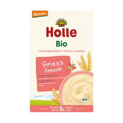 Produktfoto zu Bio-Vollkorngetreidebrei Grieß (nach dem 4. Monat) 250g