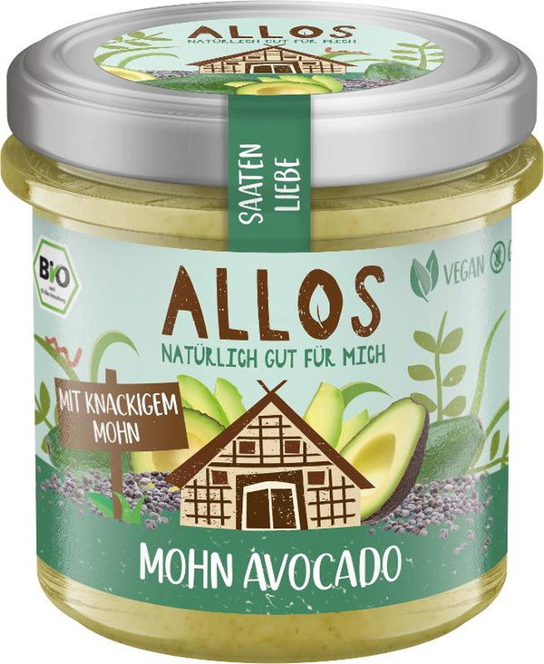 Produktfoto zu Saatenliebe Avocado Mohn