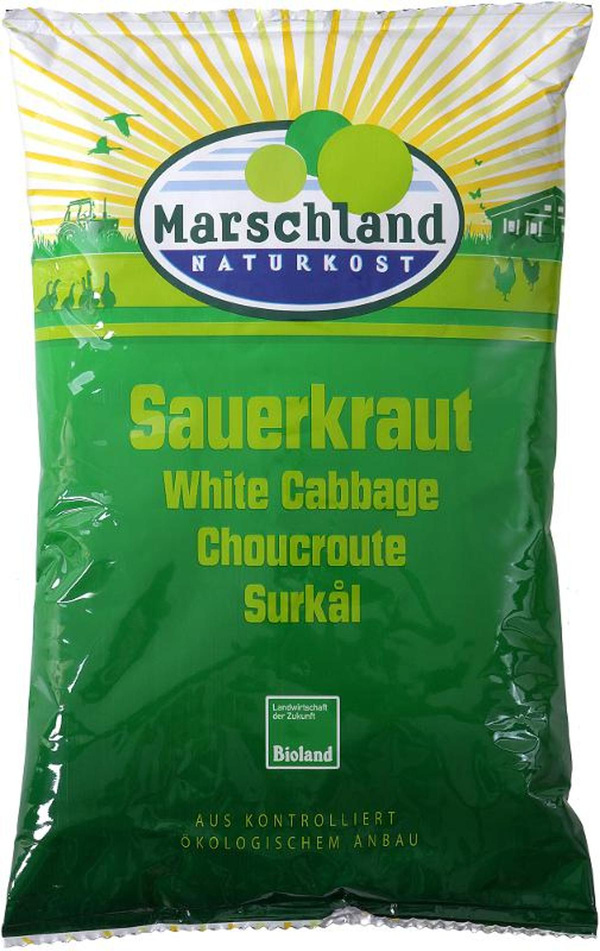 Produktfoto zu Sauerkraut Bioland,Beutel 500g