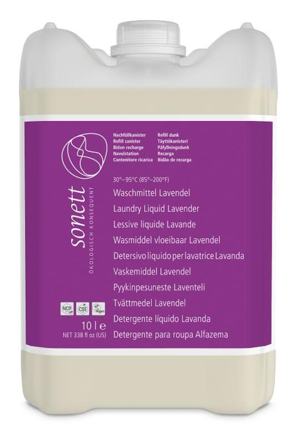 Produktfoto zu Waschmittel flüssig Lavendel 10L Kanister