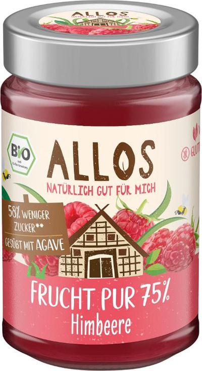 Produktfoto zu Frucht Pur Himbeere 75 % Fruch 200g