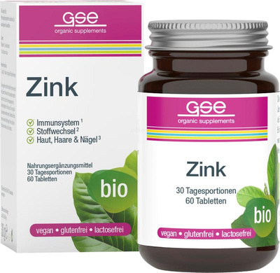 Produktfoto zu Zink Compact 60 Tabletten