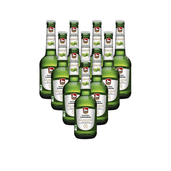 Produktfoto zu Lammsbräu glutenfrei Kiste 10x0,33l