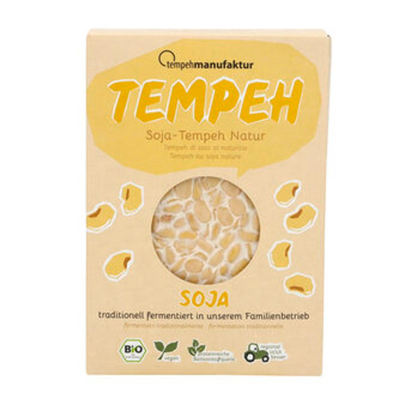 Produktfoto zu Tempeh Soja Natur 200g