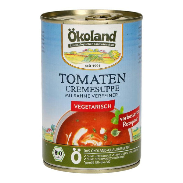 Produktfoto zu Tomaten-Creme-Suppe, vegetarisch (Dose) 400g