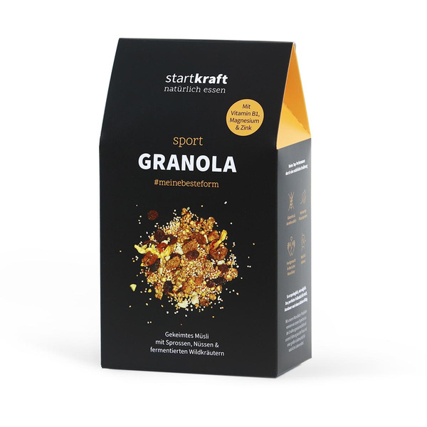 Produktfoto zu Startkraft Granola Sport 420g