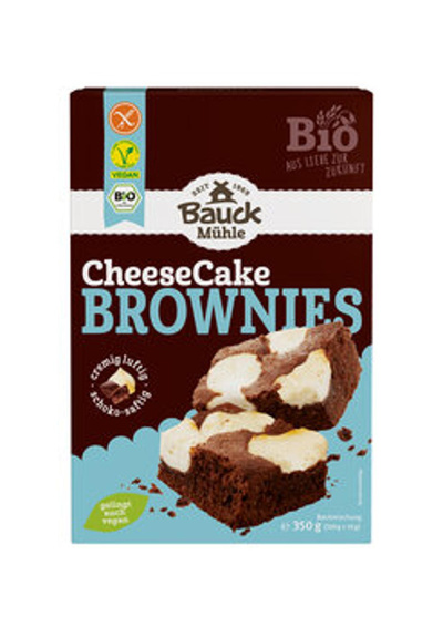 Produktfoto zu Cheesecake Brownies - Backmischung