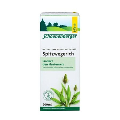 Produktfoto zu Spitzwegerich-Heilpflanzensaft 200ml