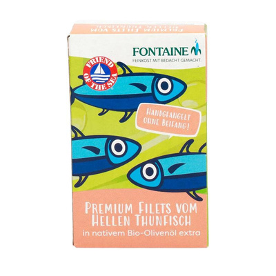 Produktfoto zu Heller Thunfisch in Olivenöl 120g