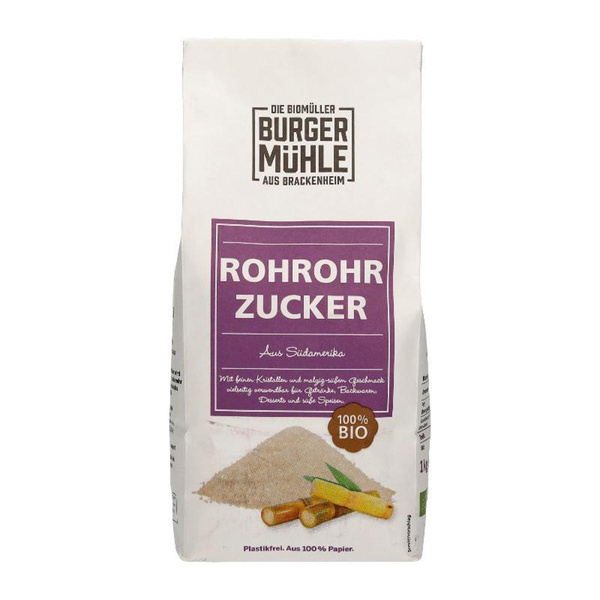 Produktfoto zu Rohrohrzucker 1kg