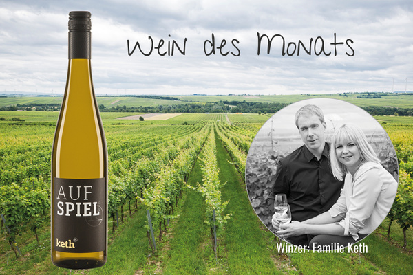 Bildkomposition Wein des Monats Aufspiel weiss von Keth