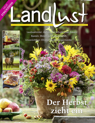 Cover der neuen Landlust-Ausgabe September/Oktober