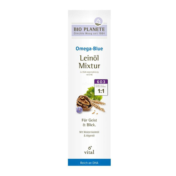 Produktfoto zu Omega Blue Leinöl-Mixtur 100ml